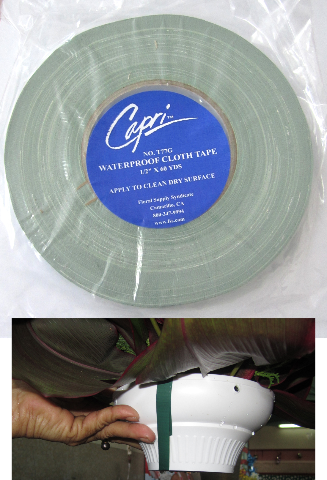 Scotch Fleuriste Capri