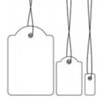 Image du produit ETIQUETTES PAPIER NON ADHESIVES POUR BIJOUTIERIES