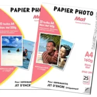Image du produit PAPIER PHOTO A4 BLANC MAT
